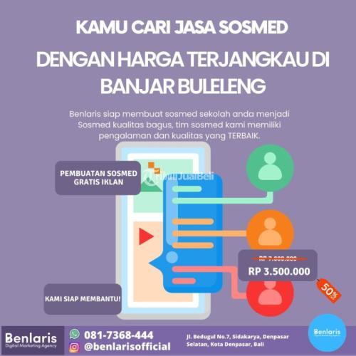 Jasa Sosmed Sekolah dengan Harga Terjangkau di Dekat Banjar Buleleng