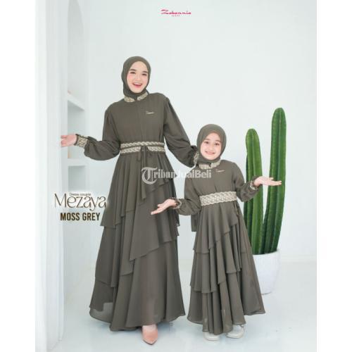 Distributor Baju Gamis Sarimbit Terbaru Zabannia Hijab Blitar Jatim