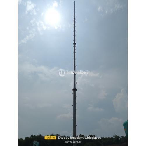 Pabrikasi Jasa Pasang Tiang Tower Triangle Dan Monopole Bekasi