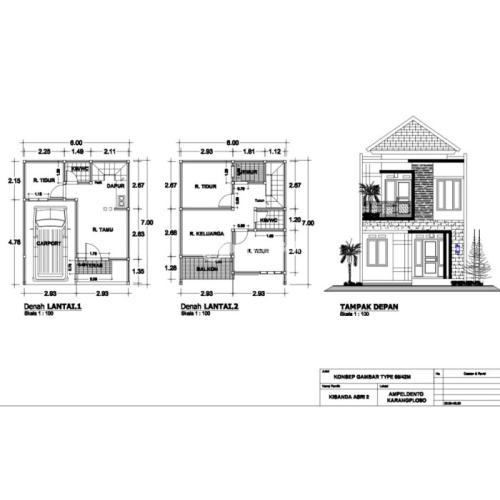 RUMAH MURAH 2 LANTAI DI KARANGPLOSO, MALANG