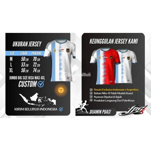 Bisa Custom Satuan! JPS Jersey Konveksi Kaos Jersey Timnas Balikpapan Samarinda