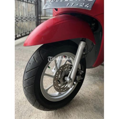 Motor Honda Scoopy Bekas Tahun 2019 Warna Merah Surat Lengkap Pajak ...