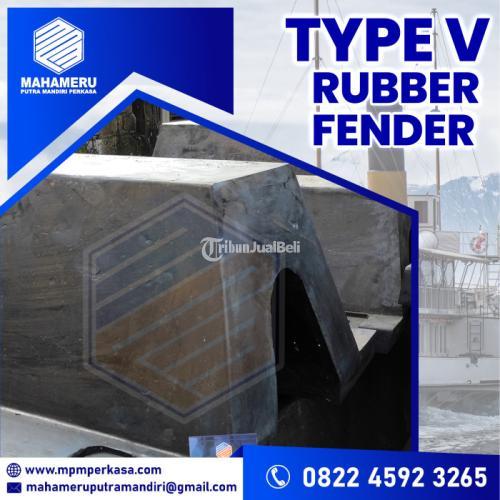 Rubber Fender tipe V 500 H x 1000L di Bengkalis, Riau - Karet Fender V 500 H