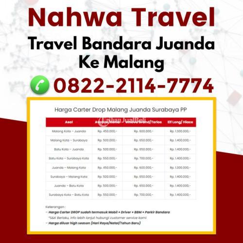 Jasa Travel Malang Surabaya Juanda