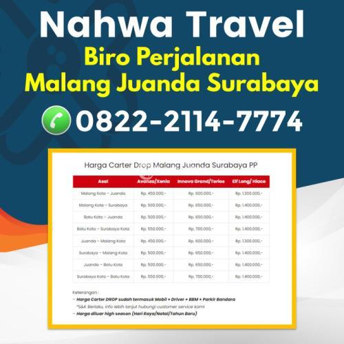 Sewa Travel Surabaya Malang 24 Jam