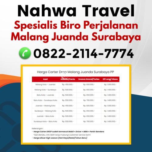 Sewa Travel Surabaya Malang 24 Jam