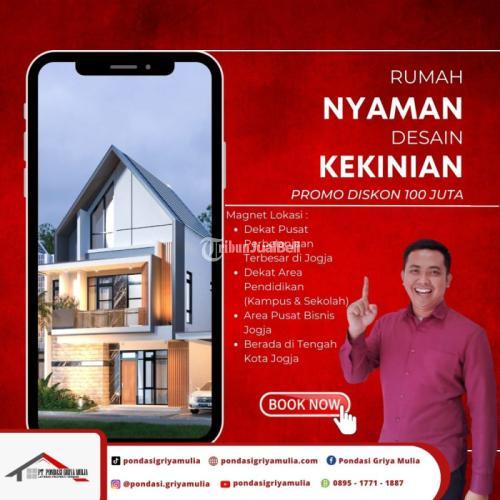 Rumah Nyaman Desain Kekinian di Jogja Timur Ambarukmo Plaza Sleman