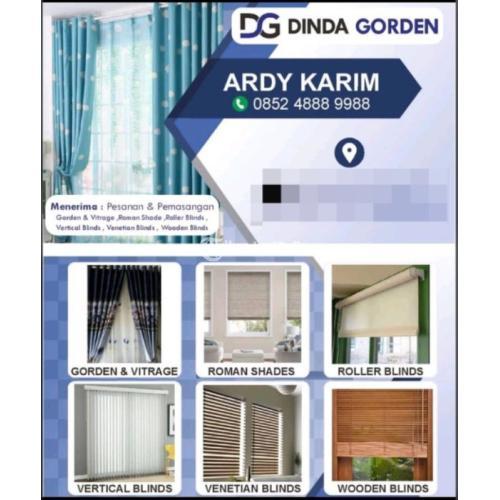 Tampilan Modern dengan Sentuhan Elegan: Vertical Blinds Pilihan Anda!