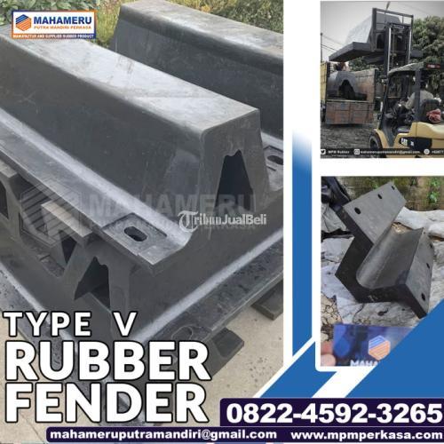 Produsen Rubber Fender tipe V 300 H - 2000 L di Medan Termurah Include Angkur Baut