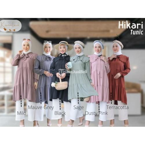 Agen Baju Gamis Sarimbit dan Tunik Terbaru Kumala Hijab Blitar Jatim
