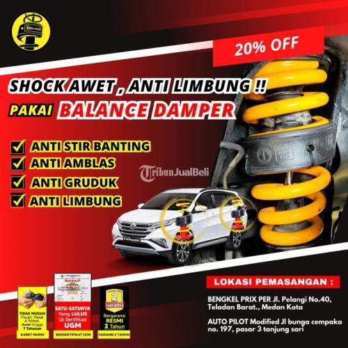 Spring Buffer Balance Peredam Shock Balance Solusi Gruduk, oleng mobil Bersertifikat UGM Awet 7 th