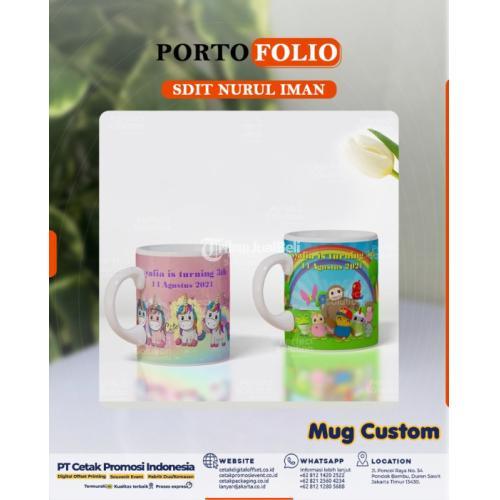 Cetak Mug Keramik / Gelas Mug / Mug Polos / Mug Custom Kualitas Premium