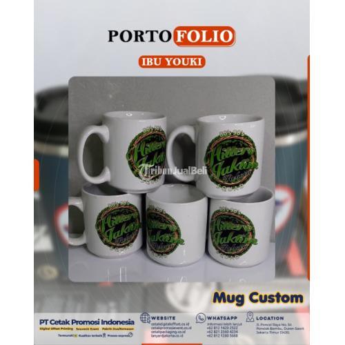 Cetak Mug Keramik / Gelas Mug / Mug Polos / Mug Custom Kualitas Premium