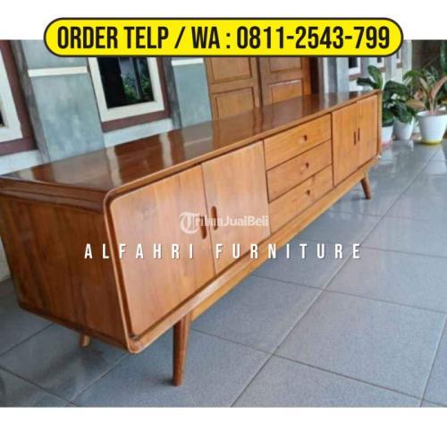 Meja Tv Jati - Bandung