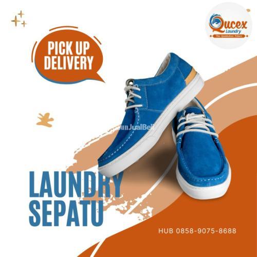 Laundry Sepatu Suede di Nanggewer Mekar |085890758688