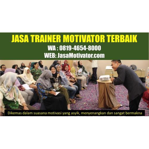 Motivator Kendari Untuk Pelatihan Capacity Building