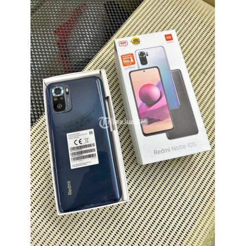 HP Xiaomi Redmi Note 10s Bekas RAM 8/128GB Mulus Fullset Original Nominus - Semarang