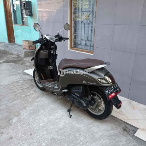 Motor Bekas Honda Scoopy 2019 Stylish Brown Pajak Hidup Surat Lengkap ...