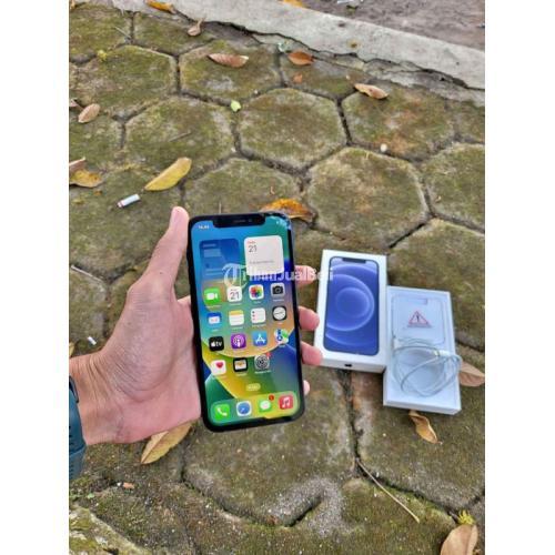 HP Apple iPhone 12 Bekas Garansi Resmi iBox 64GB Fullset Normal - Sleman