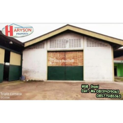 Dijual Gudang LT5030 LB1500 Legalitas SHM Lokasi Srategis - Bekasi