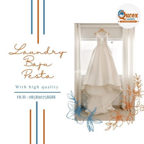 Laundry Baju Pesta di Nuansa alam residence |085890758688