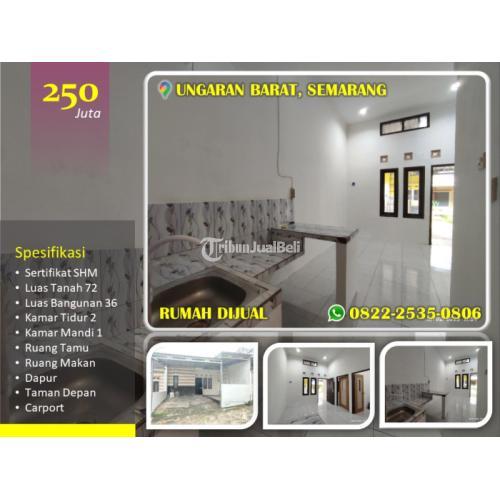 Dijual Rumah Murah  Sejuk di Ungaran LT72 LB36 2KT 1KM SHM - Semarang Jawa Tengah 