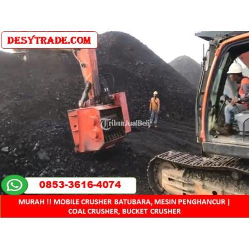 Mesin Penghancur Batubara Fabrikasi Plant Bucket Crusher