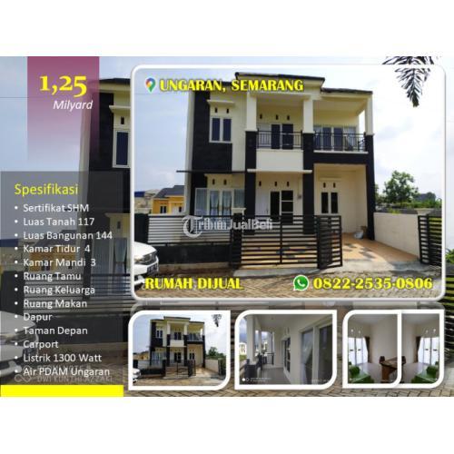 Dijual Rumah Mewah Murah LT117 LB144 SHM 4KT 3KM di Ungaran - Semarang Jawa Tengah