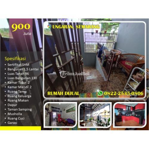 Jual Rumah Murah 2 Lantai Bekas Luas 130 m2 Dekat Terminal dan Alun2 Ungaran - Semarang Jawa Tengah