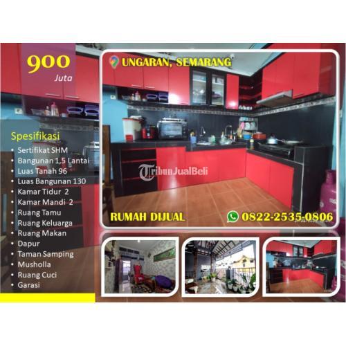 Jual Rumah Murah 2 Lantai Bekas Luas 130 m2 Dekat Terminal dan Alun2 Ungaran - Semarang Jawa Tengah
