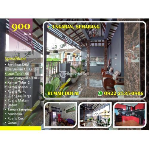 Dijual Rumah Murah 2 Lantai Dekat Terminal dan Alun-alun Ungaran LT96 LB130 2KT 2KM SHM - Semarang Jawa Tengah 