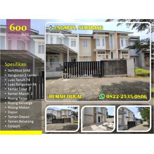 Dijual Rumah Murah 2 Lantai Dekat Terminal dan Alun-alun Ungaran LT74 LB84 2KT 2KM - Semarang Jawa Tengah 