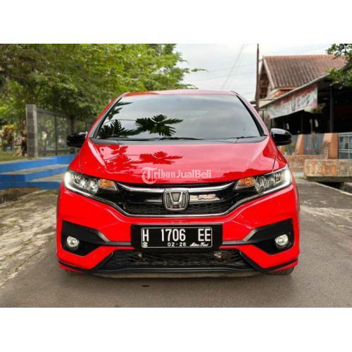 Mobil Honda Jazz RS Bekas Tahun 2020 Manual Warna Merah Siap Pakai Harga Nego - Solo