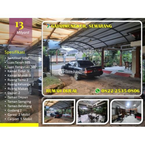 Jual Rumah Murah Luas 865 m2 Bekas di Tengah Kota - Semarang Kota
