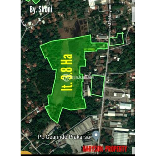 Tanah Komersial 38 Hektar Setu Siap Bangun - Bekasi