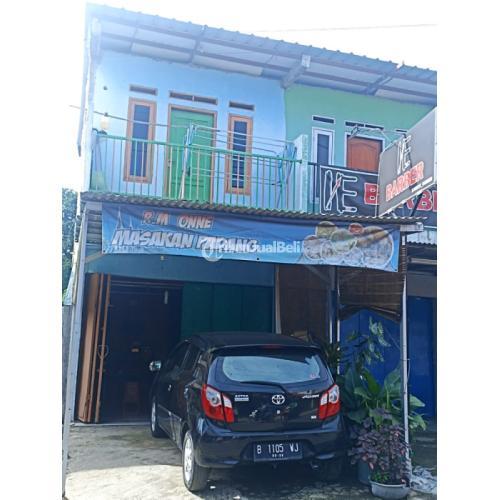 jual cepat ruko 2 lantai 450 jt nego lokasi pinggir jalan raya citayam