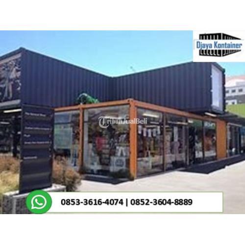 Gedung Olahraga dari Container & Fasilitas Lengkap