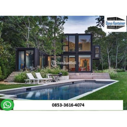 Gedung Olahraga dari Container & Fasilitas Lengkap