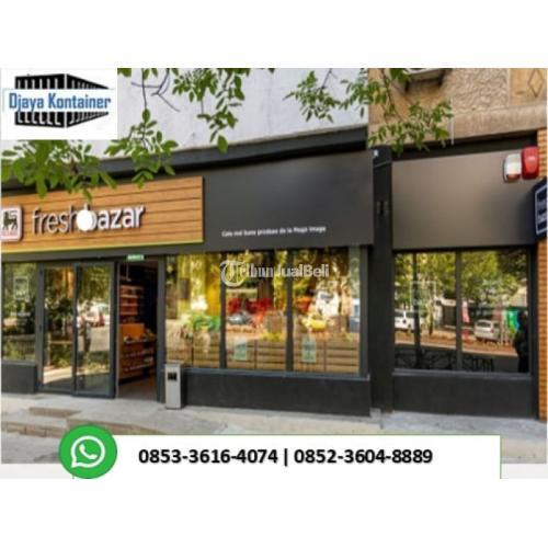 Gedung Olahraga dari Container & Fasilitas Lengkap