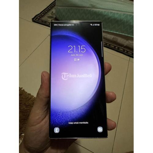 HP Samsung S23 Ultra Bekas RAM 12/512GB Warna Sky Blue Like New Di ...