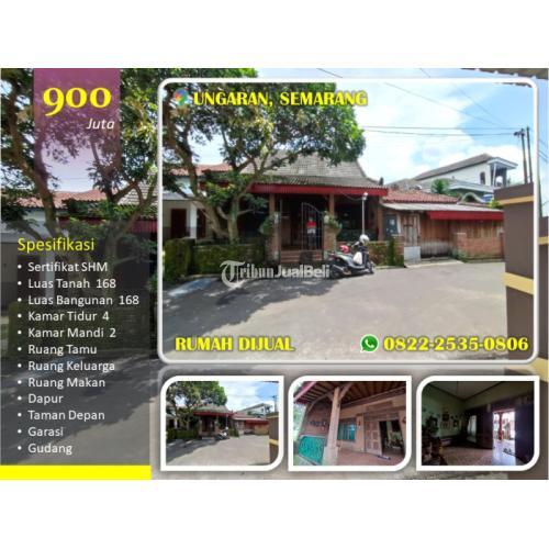 Dijual Rumah Murah Dekat Alun-alun Kota Ungaran LT168 LB168 4KT 2KM SHM - Semarang Jawa Tengah 