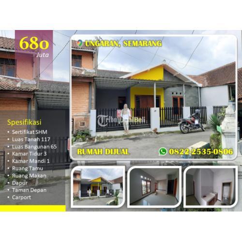 Dijual Rumah Murah Dekat Exit Tol Ungaran LT117 LB65 1KM 3KT SHM - Semarang Jawa Tengah 