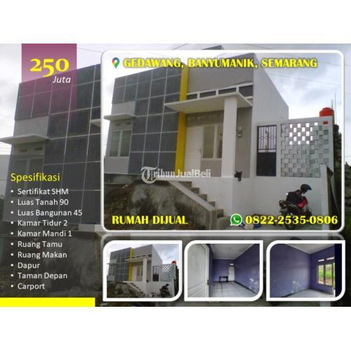Dijual Rumah Murah di Gedawang Semarang View Gunung Ungaran LT90 LB45 - Semarang Jawa Tengah