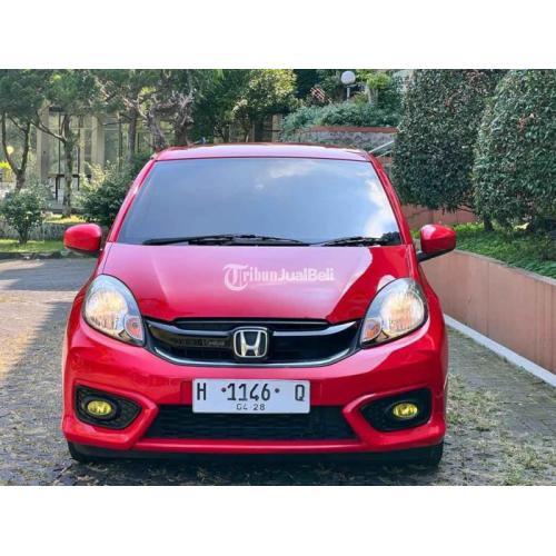 Mobil Honda Brio E Bekas Tahun Matic Warna Merah Pajak Panjang Di