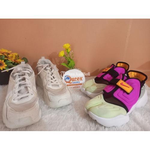Cuci Sepatu Suede di Graha laras sentul |085890758688