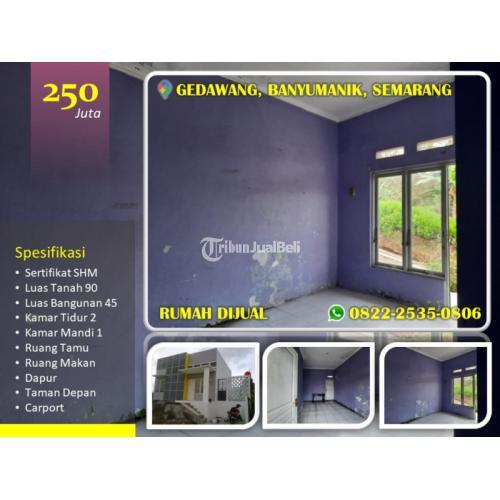 Dijual Rumah Murah di Gedawang Semarang View Gunung Ungaran - Semarang Jawa Tengah