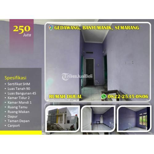 Dijual Rumah Murah di Gedawang Semarang View Gunung Ungaran - Semarang Jawa Tengah