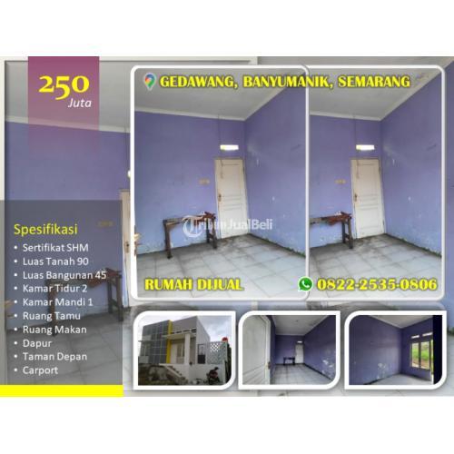 Dijual Rumah Murah di Gedawang Semarang View Gunung Ungaran - Semarang Jawa Tengah