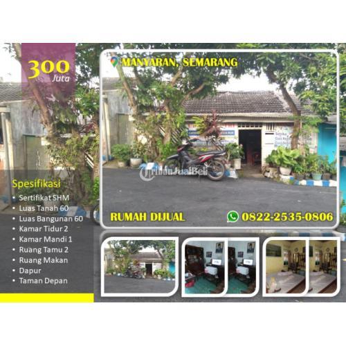 Dijual Rumah Murah 2KT 1KM SHM di Bukit Manyaran Permai - Semarang