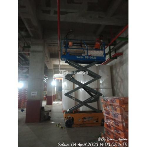 RENTAL ScissorLift murah Tuban Surabaya Sewa Tangga Elektrik Murah Gresik Lamongan Tuban Bojonegoro